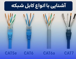 انواع کابل شبکه