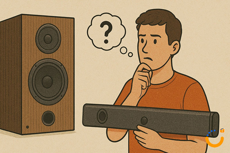 مقایسه اسپیکر و ساندبار