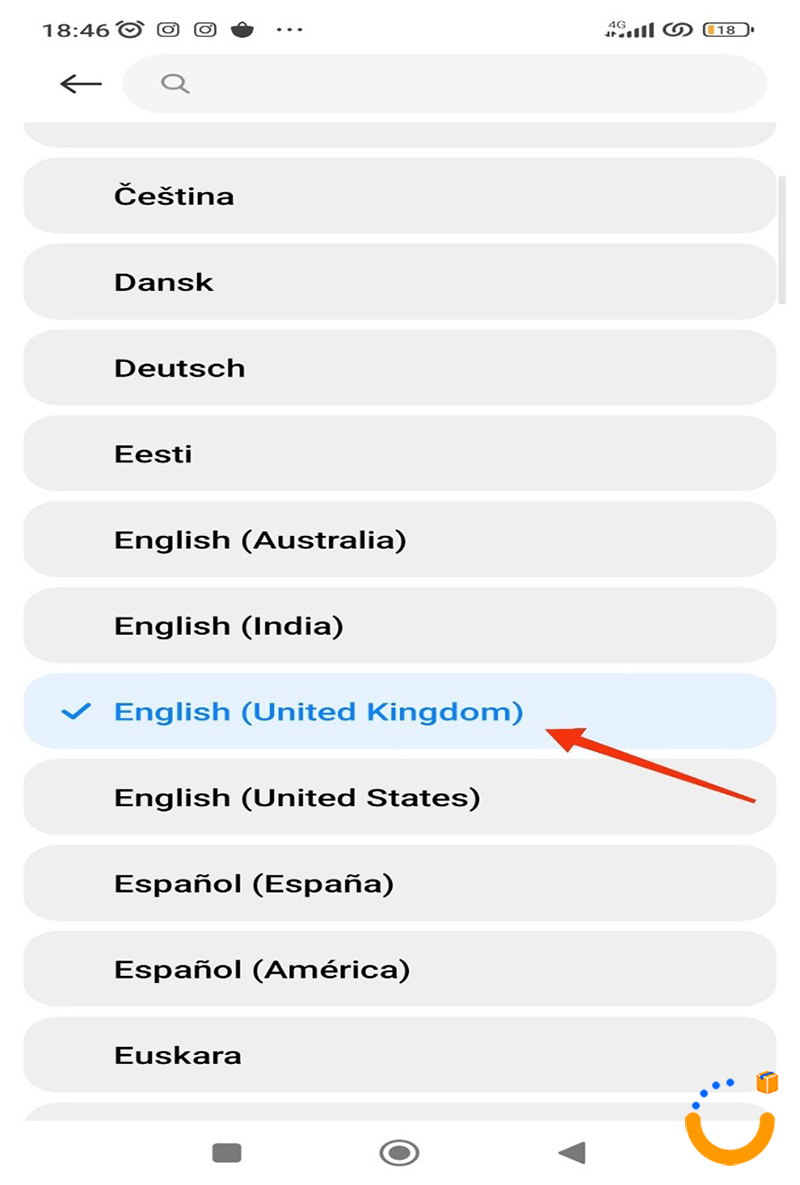  تغییر زبان گوشی شیائومی