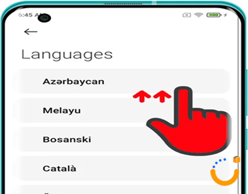  تغییر زبان گوشی شیائومی