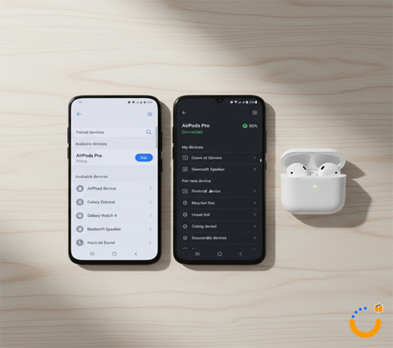 روش اتصال یک ایرپاد به دو گوشی آیفون یا اندروید