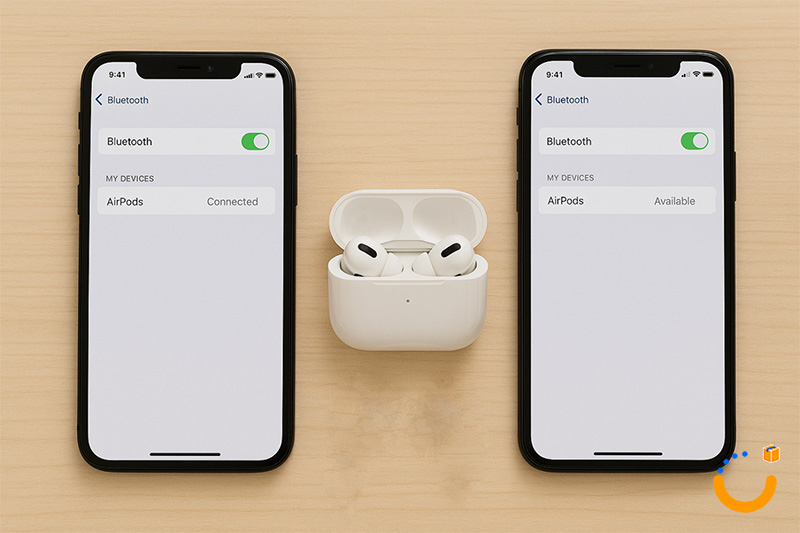 روش اتصال یک ایرپاد به دو گوشی آیفون یا اندروید