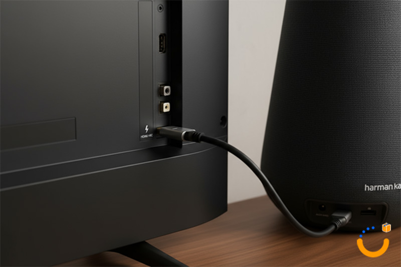 روش های اتصال اسپیکر هارمن کاردن به تلویزیون