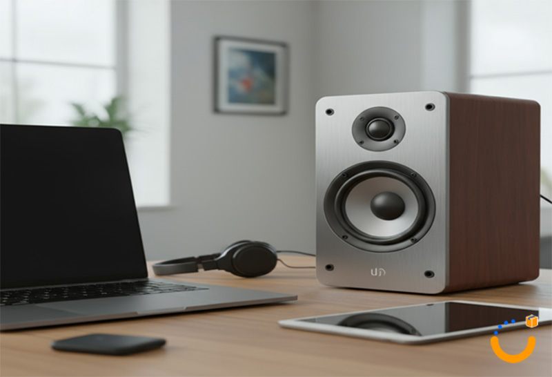 نحوه اتصال اسپیکر به لپ تاپ