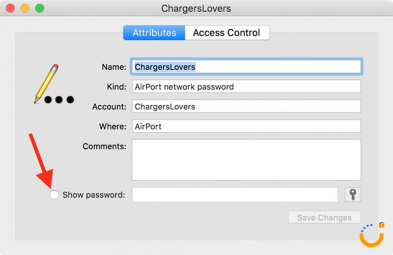 آموزش یافتن رمز وای فای
