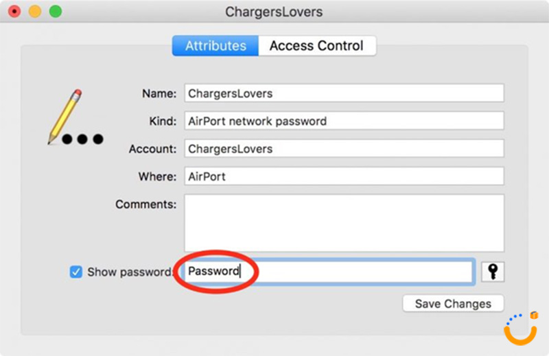 آموزش یافتن رمز وای فای