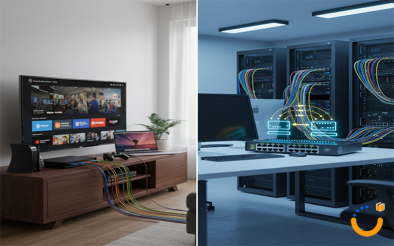 معرفی انواع و کاربرد های سوئیچ شبکه