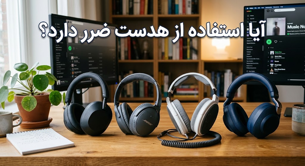 استفاده طولانی از هدست مشکلاتی ایجاد میکند.