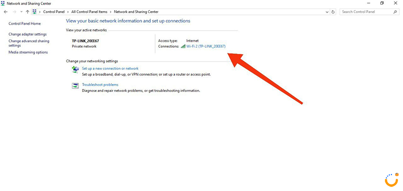 آموزش یافتن رمز وای فای