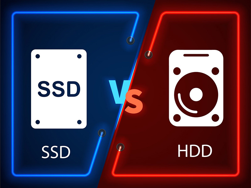 تفاوت سرعت هارد ssd با hdd