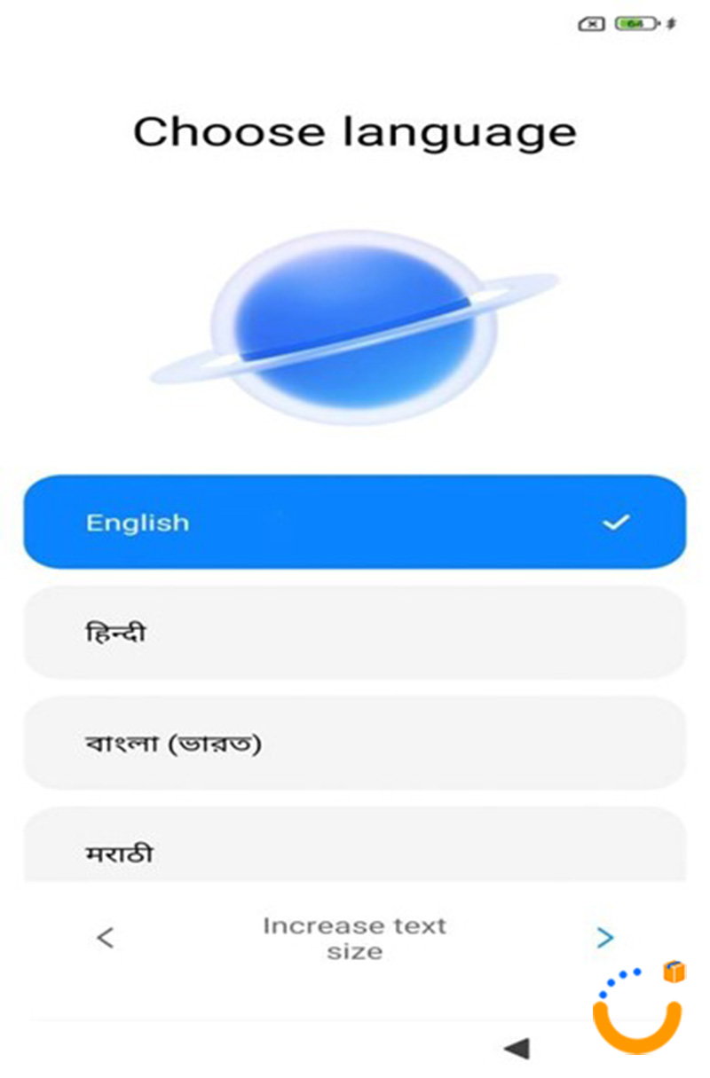  تغییر زبان گوشی شیائومی