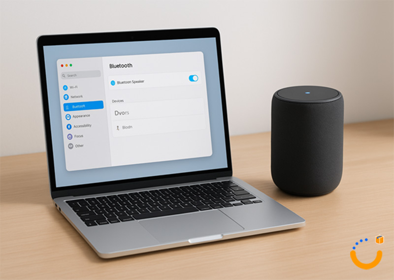 نحوه اتصال اسپیکر به لپ تاپ