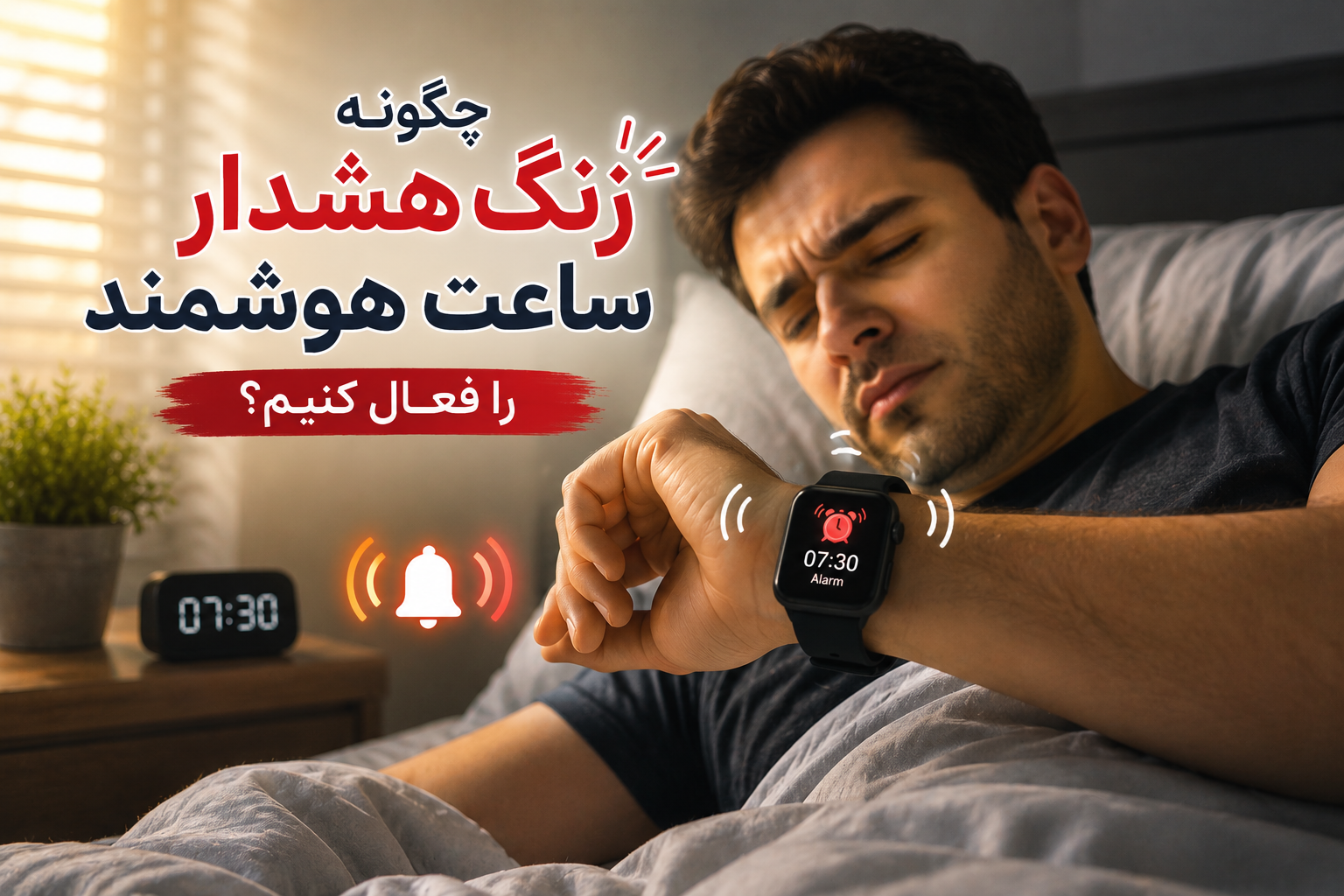 زنگ هشدار ساعت هوشمند چه کاربردی دارد؟