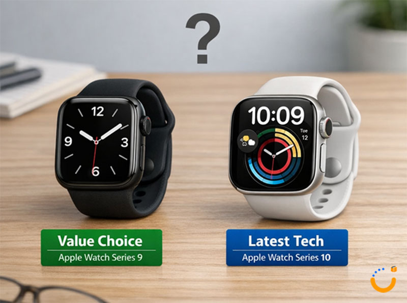 مقایسه اپل واچ 9 و 10