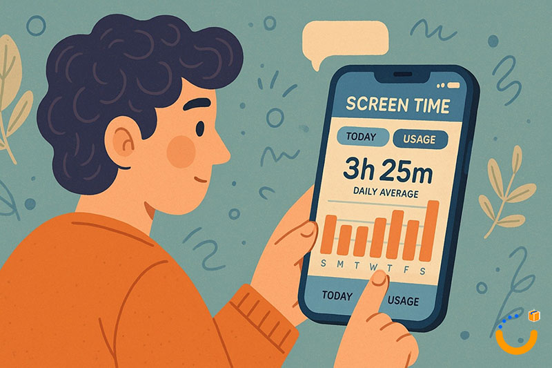 فهمیدن میزان استفاده از گوشی شیائومی