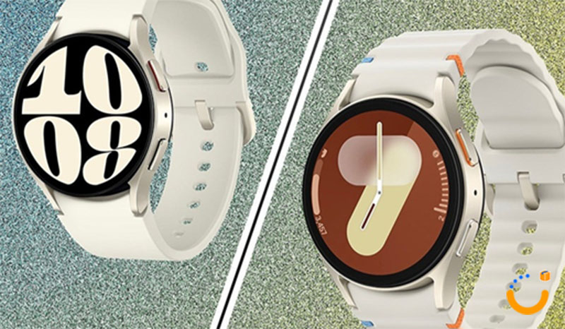 مقایسه و بررسی ساعت هوشمند های گلکسی واچ 6 و گلکسی واچ 7
